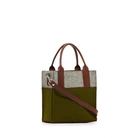 Custom Grey Fashionable Handmade Wool Tote Women's handbag Felt Shopping Bag