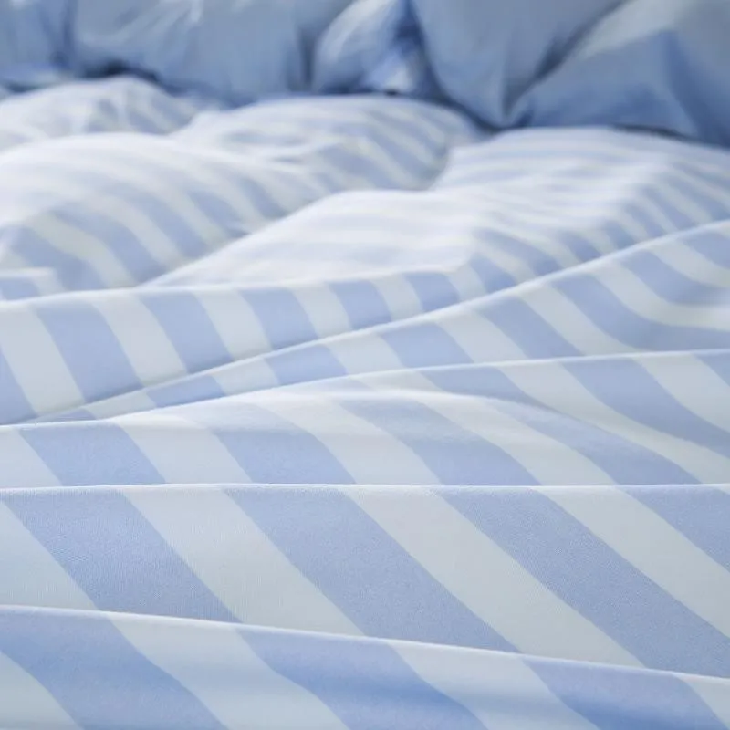 Adult bedding set Brief style stripe duvet cover set bed linen bedclothes 3or 4pcs/set bed cotton set quilt cover bedspread.