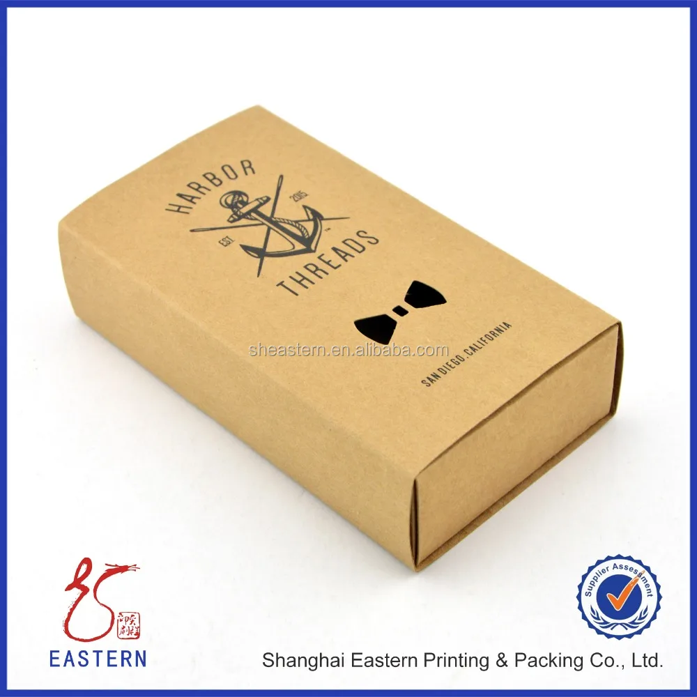 custom paper bow tie gift boxes/packaging box for bow tie