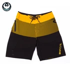 Wholesale Customized Logo 4 Way Stretch Men Board Shorts Swim Trunks Swimwear Beachwear