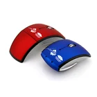 2.4ghz wireless foldable computer mouse for laptop PC