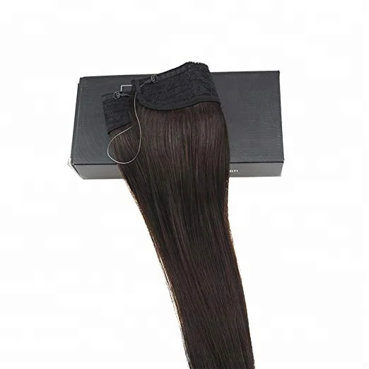18inch Halo Hair Extensions Human Wire Hair Darkest Brown #2 Flip on Real Human Hair Extensions No Glue No Clips
18inch Halo Hair Extensions Human Wire Hair Darkest Brown #2 Flip on Real Human Hair Extensions No Glue No Clips
