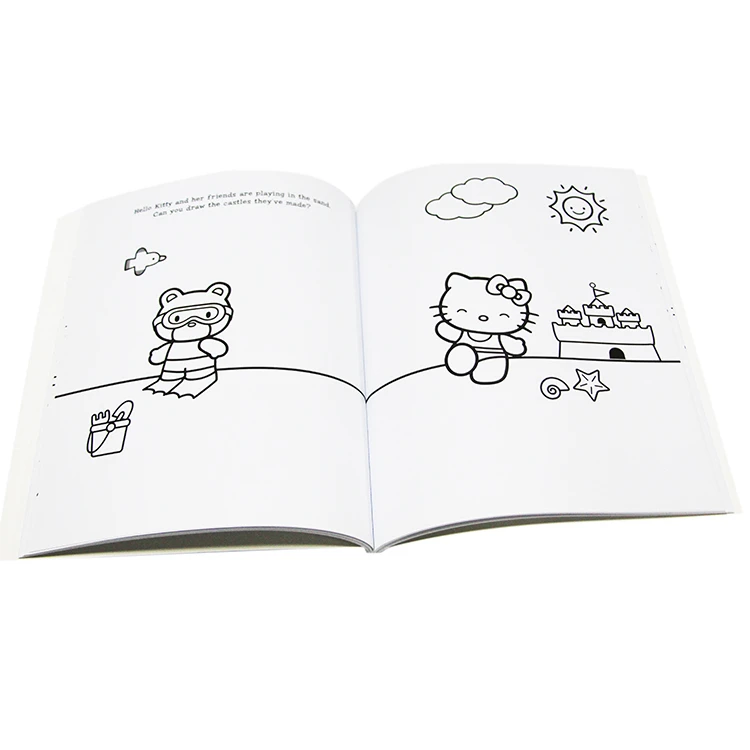 wholesale china import kids coloring activity book