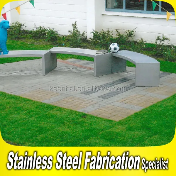 Outdoor Bespoke Stainless Steel Round Bench Buy Round Bench