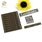 Customized Engraved Metal Sticker Label With Adhesive Tape