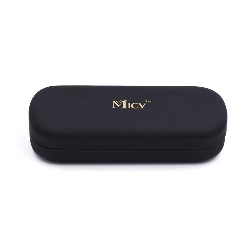 New design black matte waterproof genuine leather fabric Hard optical glasses case with logo, Blue,red,black,etc.
New design black matte waterproof genuine leather fabric Hard optical glasses case with logo, Blue,red,black,etc.