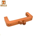 wholesale custom bag decoration box clutch wooden purse frames