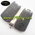Good Price 2 button car key blanks for remote key for opel antara with left blade key shell