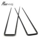 Garden Stakes Round Pins sod staples//Flat top galvanized Garden Landscape Turf Fabric Pins