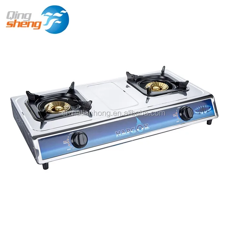 super flame gas cooking stove 2 burners cheap price