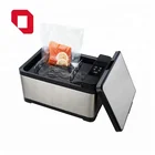 Viewable window machine thermal circulator immersion sous vide slow cooking machine