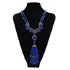 Indian choker jewellery wholesale artificial manufacturer jewelry stone glass beads designs necklace