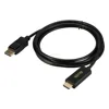 DP to HDMI Cable 1.8m 6 feet Gold Plated DP1.2 DisplayPort to HDMI Adapter Cable, 4K x 2K & 3D Audio/Video Converter