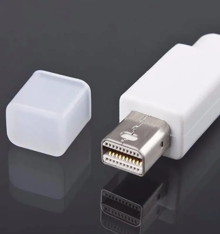 Potable 4K*2K mini dp (thunderbolt)to hdmi adapter for Macbook laptop