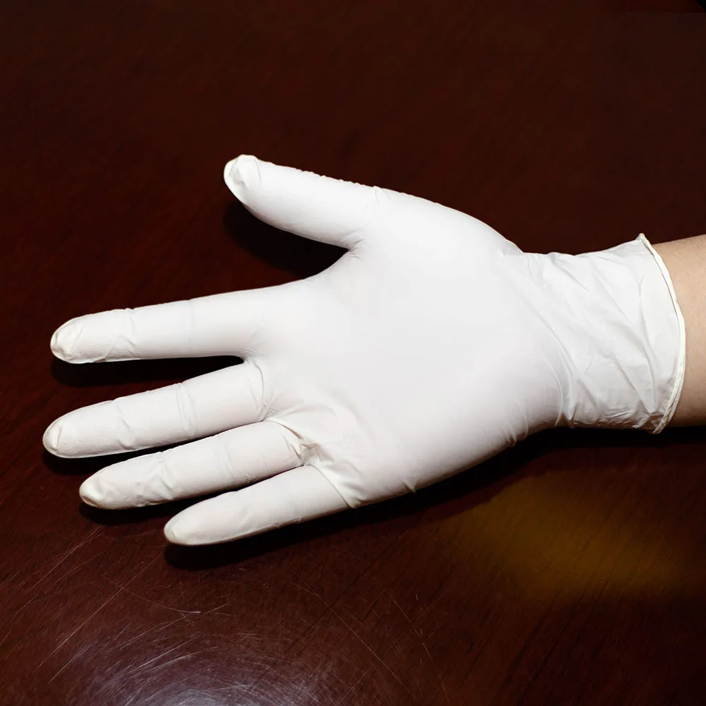 King latex examination powdered gloves