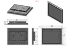 Pc Industrial Panel Pc 17 Inch Android Window J1900 I3 Industrial Embedded Touch Screen Panel Tablet PC