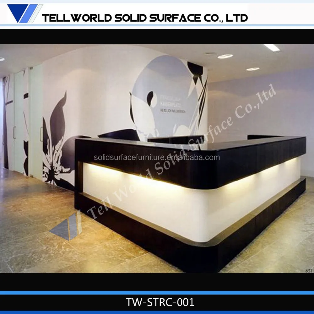 modern led lighting reception desk high end popular design table modern led lighting reception desk high end popular design table