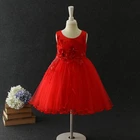 Top quality indian style baby frock designs cotton inside party kids clothing flower girls dresses