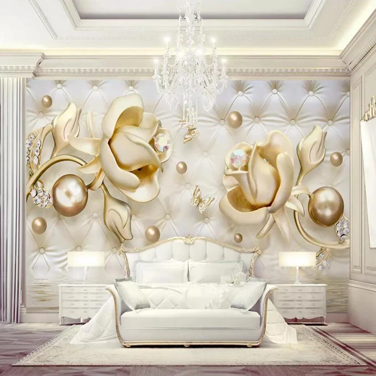 3D/5D/8D Wallpaper Grosir 3D HD Wallpapers 1080 P Kertas Dinding Dekorasi Rumah Wallpaper