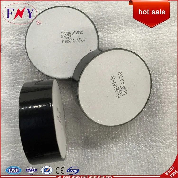 zno blocks/metal oxide varistor disc