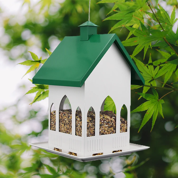 outdoor house bird feeder hanging wild bird seed