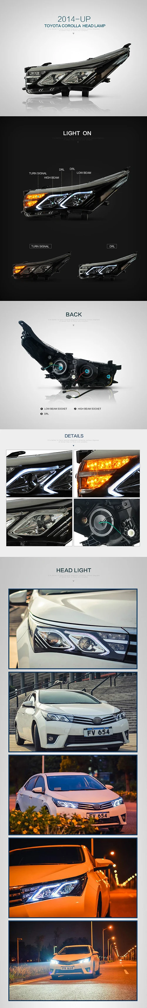 Toyota Corolla Headlight Assembly 2