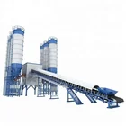 Conveyor belt stationary 180m3/h mixed concrete batch/batching/mixing plant in china