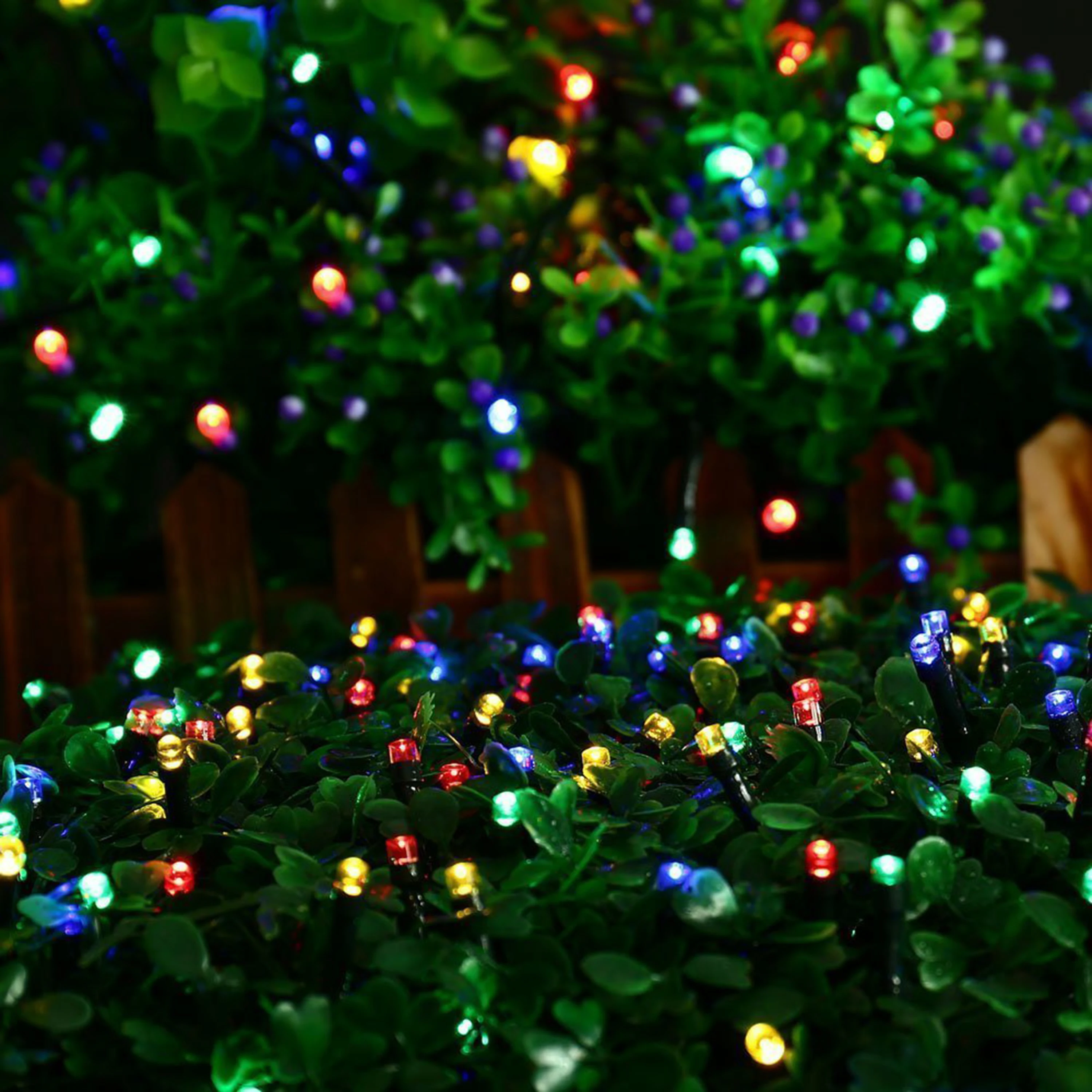 Led Solar String Lights Outdoor Waterproof led String Fairy...