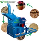 Weiwei factory direct sale industrial garden shredder hydraulic forestry homemade sawdust pellet mill