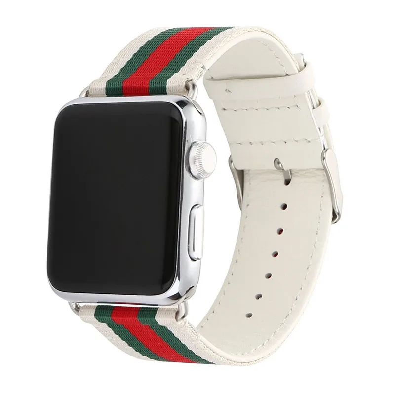 Leather Sport watch band new style Genuine watch band for Apple Watch, Black and white rainbows
Leather Sport watch band new style Genuine watch band for Apple Watch, Black and white rainbows