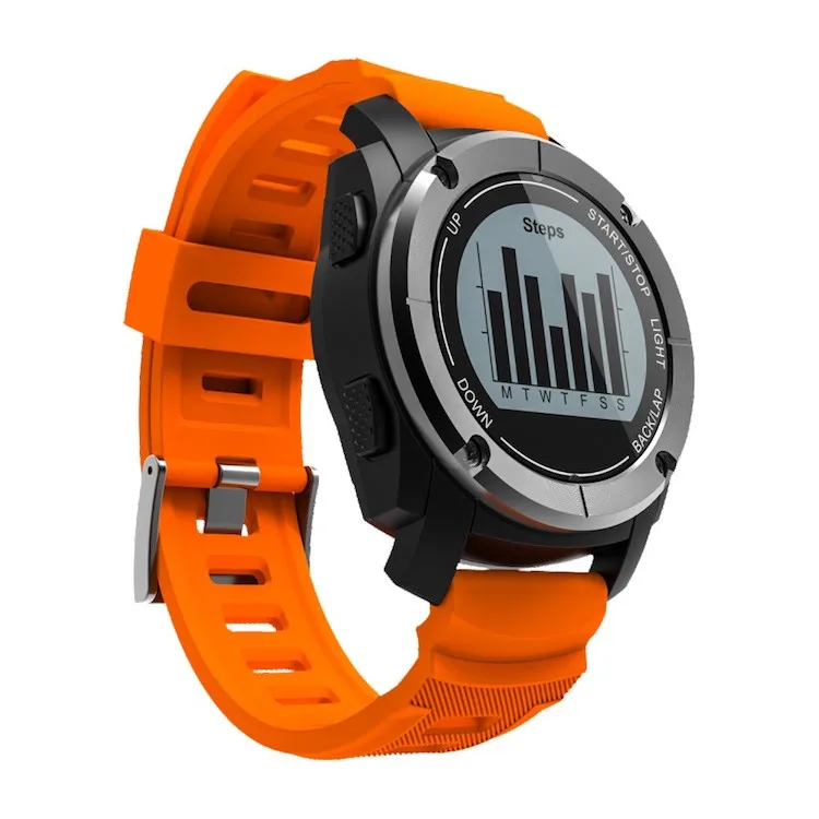 S928 GPS Sport Smart Watch outdoor special display screen GPS real-time heart rate monitor wristband IP67 for IOS and Android, Black shell + black watchband \ black shell + orange watchband
S928 GPS Sport Smart Watch outdoor special display screen GPS real-time heart rate monitor wristband IP67 for IOS and Android, Black shell + black watchband \ black shell + orange watchband