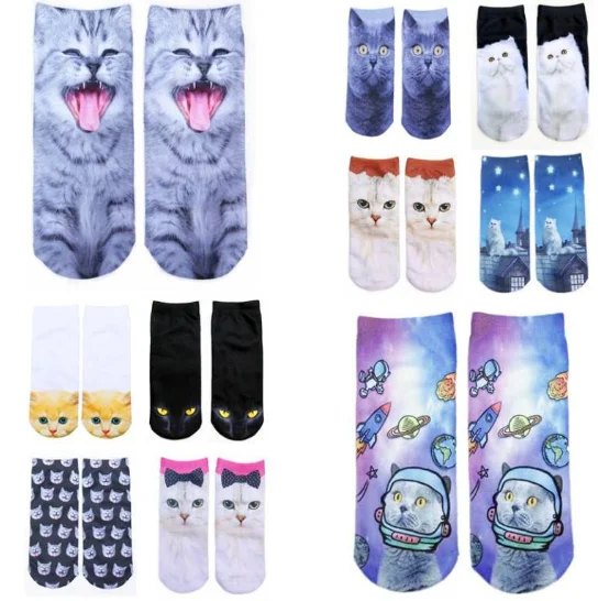 New arrival Cartoon 3d ankle socks animal printed bulk wholesale socks, As image
New arrival Cartoon 3d ankle socks animal printed bulk wholesale socks, As image