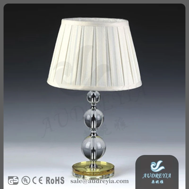 Modern antique crystal chandelier table lamp