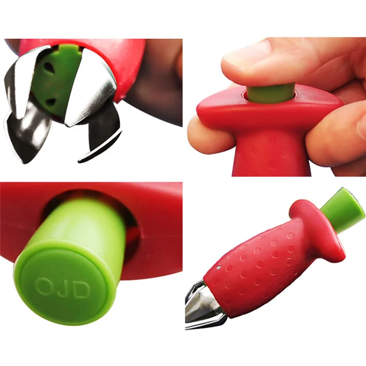 New Product Ideas 2019 Fruit Core Remover Stainless Steel Strawberry Stripper  