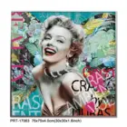 Sexy Marilyn Monroe printed canvas portrait painting