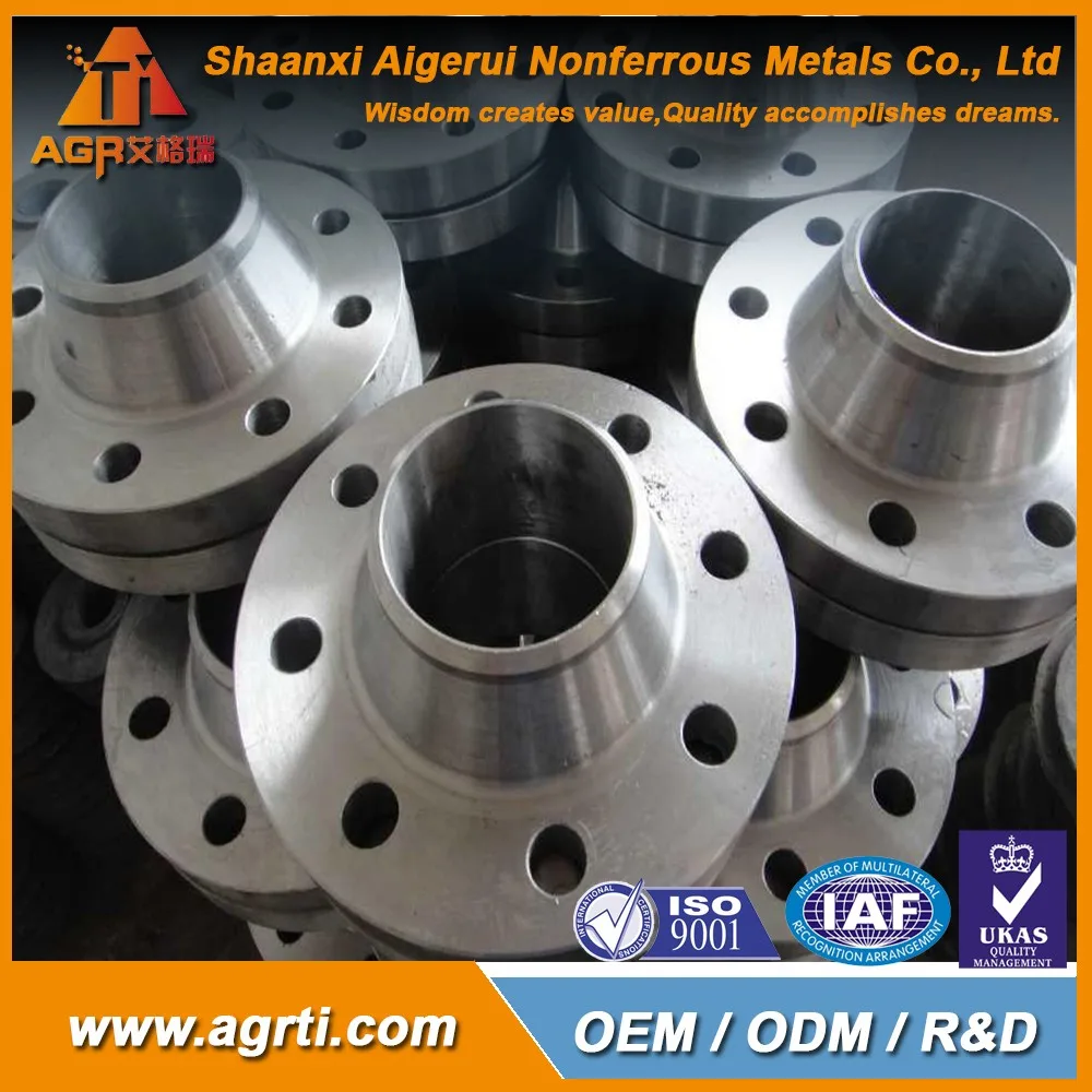 CNC Machining Titanium Flange