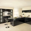 Laminate pvc door kitchen cabinet furniture set with kitchen accessories