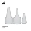 China supplier high quality 18mm plastic pointed top cap eye drop cap twist off nozzle cap for cosmetic