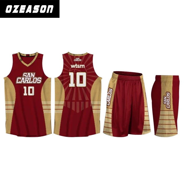 basketball jersey maroon color