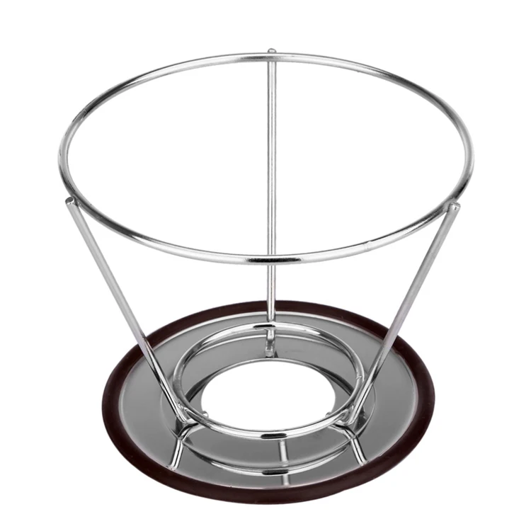 New Stainless Steel Coffee Filter Baskets Reusable Cone Shape Coffee Dripper Mesh Strainer Pour Over Coffee Maker Coffeewares (3)
