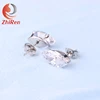 Marquise Cubic Zirconia for men women Diamond Stud Earrings