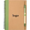 PROMO Custom Eco Spiral Notebook with Pen