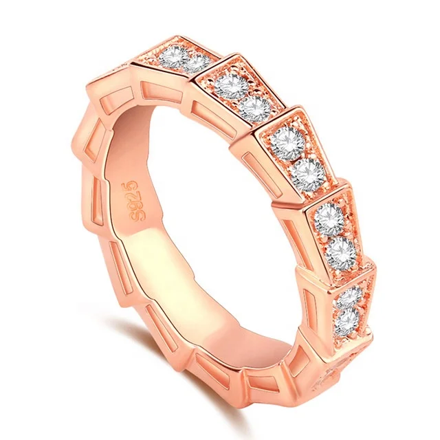 Rose Gold Color Rings For Women Fashion Snake Ring With Clear Stone Cubic Zirconia Brand Jewelry Bijoux Best Friend Gifts
Rose Gold Color Rings For Women Fashion Snake Ring With Clear Stone Cubic Zirconia Brand Jewelry Bijoux Best Friend Gifts