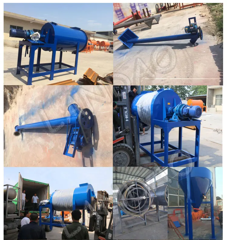 Small Adhesive Mortar Mixing Equipment Automatic Dry Mortar Produce Line