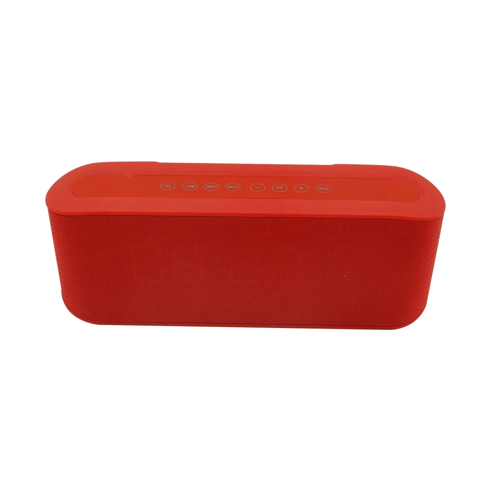New Portable Clear Sound Bluetooth Speaker Wireless Amplifier Support BT AUX Fm TF Dual Alarm Clock Outdoor Loudspeaker - ANKUX.COM