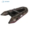 Military Camo Pattern Customized Size Aluminum Hull Sport Inflatable pvc Fishing Boats for sale