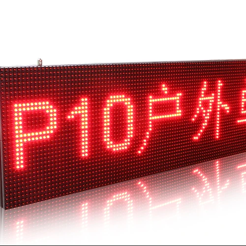 led moving message display