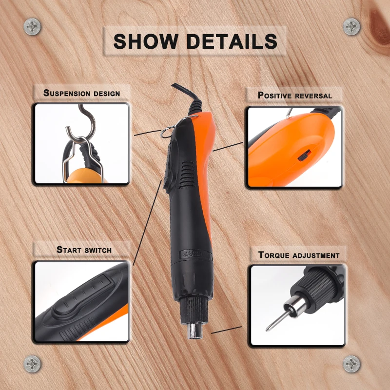 AM-620A Electric Screwdriver Cordless Drill Mini Wireless Power Driver AC Electric Screwdriver