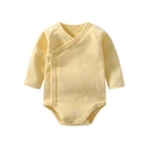 Wholesale customization organic cotton baby romper bodysuit clothing