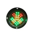 waterproof outdoor led module 200mm red cross green arrow led lampwick mini led traffic signal safety light